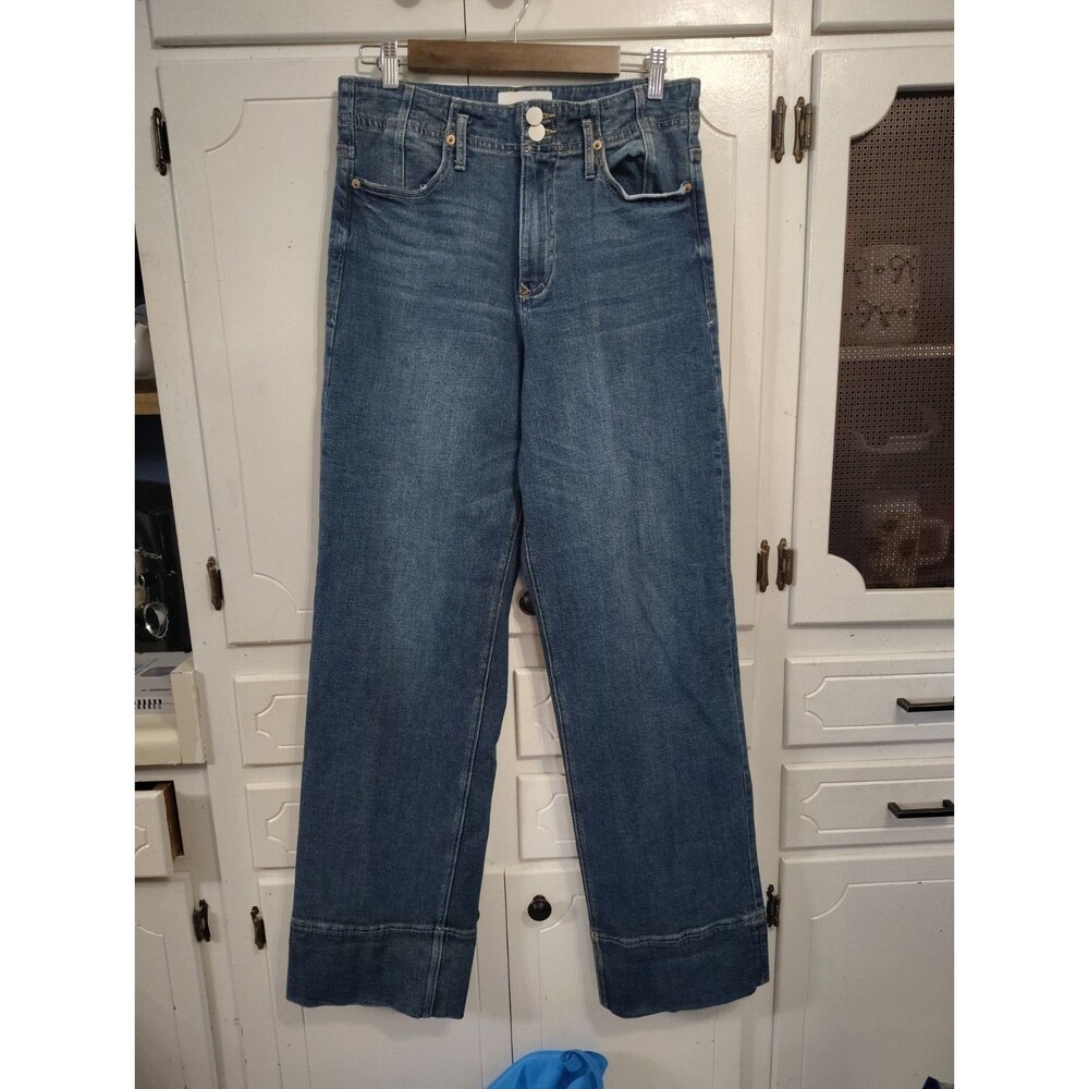 Dear John Jeans Women's Size 30 Gunnar Wide Leg Denim Gysun Medium Wash Boho